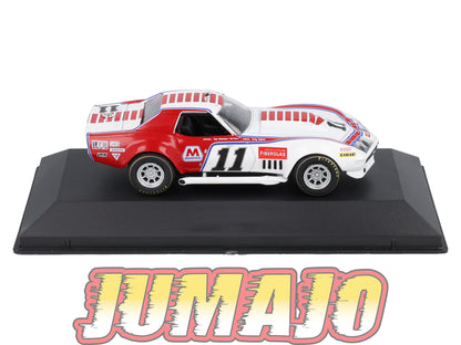 AC124 Voiture 1/43 IXO altaya américaines CHEVROLET Corvette C3 #11 Daytona 24H 1971