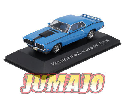 AC125 Voiture 1/43 IXO altaya américaines MERCURY Cougar Eliminator 428 CJ 1970