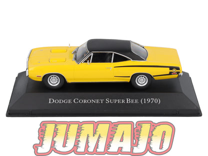 AC126 Voiture 1/43 IXO altaya américaines DODGE Coronet Super Bee 1970