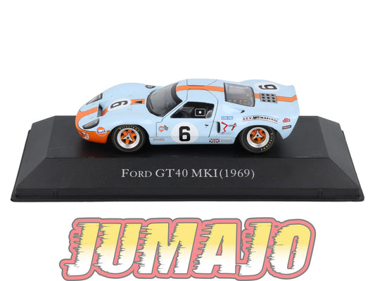 AC132 Voiture 1/43 IXO Altaya FORD GT MKI 1969
