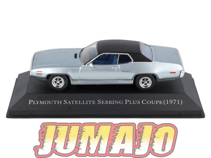 AC136 Voiture 1/43 IXO Altaya PLYMOUTH SATELLITE SEBRING PLUS COUPE 1971