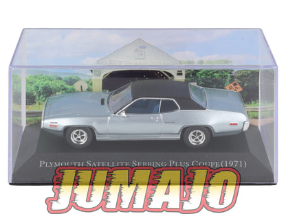 AC136 Voiture 1/43 IXO Altaya PLYMOUTH SATELLITE SEBRING PLUS COUPE 1971