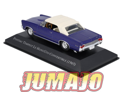AC16 Voiture 1/43 IXO altaya Voitures américaines : PONTIAC Tempest Le mans GTO 1965