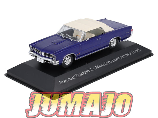 AC16 Voiture 1/43 IXO altaya Voitures américaines : PONTIAC Tempest Le mans GTO 1965