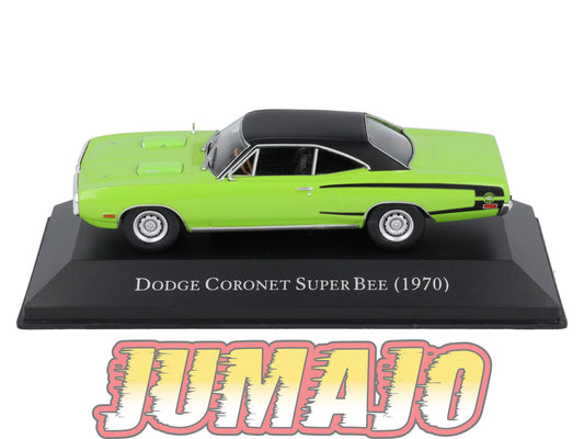 AC17 Voiture 1/43 IXO altaya américaines DODGE Coronet Super bee 1970