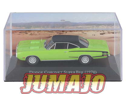 AC17 Voiture 1/43 IXO altaya américaines DODGE Coronet Super bee 1970