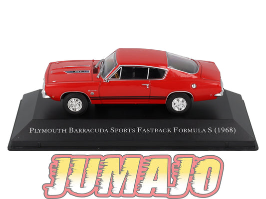 AC18 Voiture 1/43 IXO Altaya Ford Mustang Cobra II 1977 noir