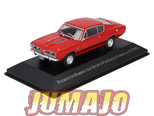 AC18 Voiture 1/43 IXO Altaya Ford Mustang Cobra II 1977 noir