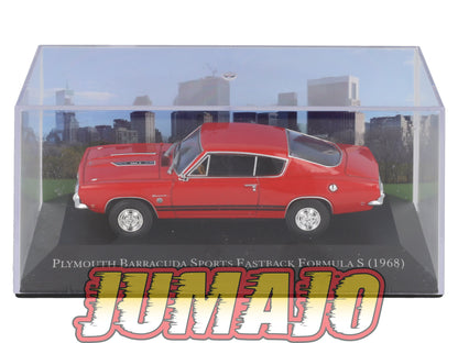AC18 Voiture 1/43 IXO Altaya Ford Mustang Cobra II 1977 noir