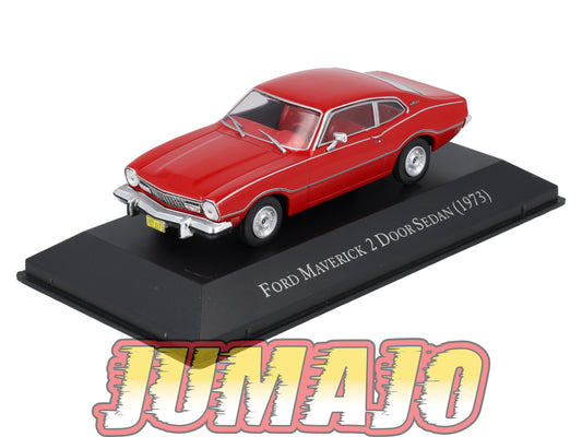 AC25 Voiture 1/43 IXO altaya Voitures américaines : FORD Maverick 2 Door Sedan 1973
