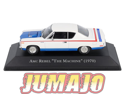 AC29 Voiture 1/43 IXO altaya américaines AMC Rebel The machine 1970