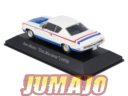 AC29 Voiture 1/43 IXO altaya américaines AMC Rebel The machine 1970