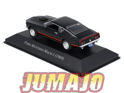 AC33 Voiture 1/43 IXO altaya américaines FORD Mustang Mach 1 1969
