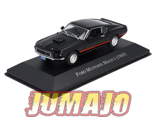 AC33 Voiture 1/43 IXO altaya américaines FORD Mustang Mach 1 1969