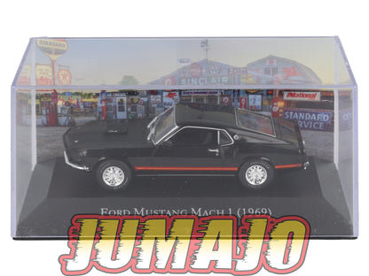 AC33 Voiture 1/43 IXO altaya américaines FORD Mustang Mach 1 1969