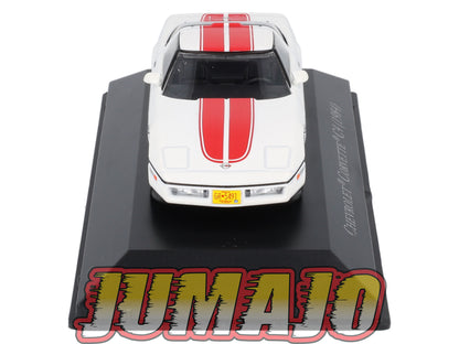 AC34 Voiture 1/43 IXO altaya Voitures américaines : CHEVROLET Corvette C4 1984