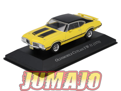 AC36 Voiture 1/43 IXO altaya américaines Oldsmobile Cutlass S W-31 1970