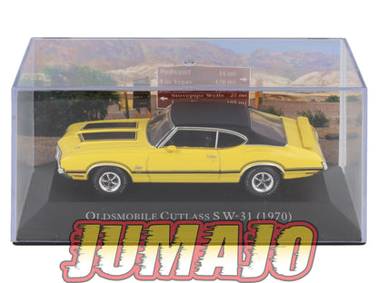 AC36 Voiture 1/43 IXO altaya américaines Oldsmobile Cutlass S W-31 1970