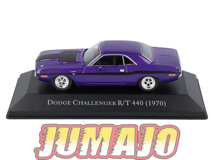 AC403 Voiture 1/43 IXO altaya Voitures américaines : DODGE Challenger R/T 440 1970