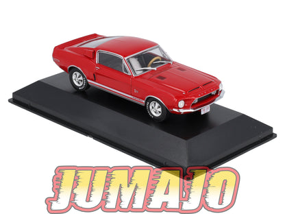 AC41 Voiture 1/43 IXO altaya Voitures américaines : SHELBY Mustang GT500-KR 1968