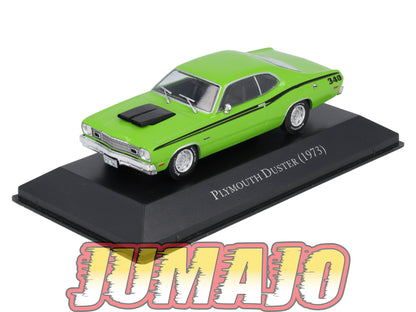 AC43 Voiture 1/43 IXO altaya américaines PLYMOUTH Duster 1973