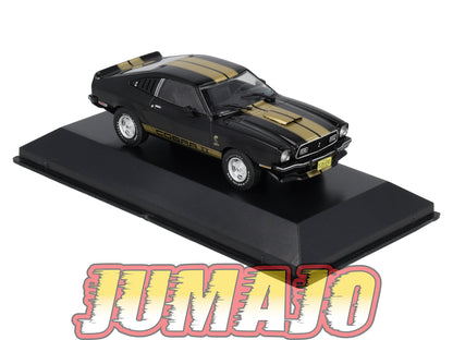 AC46 Voiture 1/43 IXO Altaya Pontiac Tempest LE Mans GTO 1965 noir
