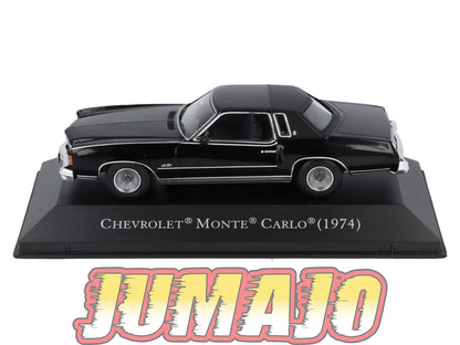AC51 Voiture 1/43 IXO altaya américaines CHEVROLET Monte Carlo 1974
