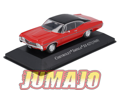 AC54 Voiture 1/43 IXO altaya américaines CHEVROLET Impala SS 427 1968
