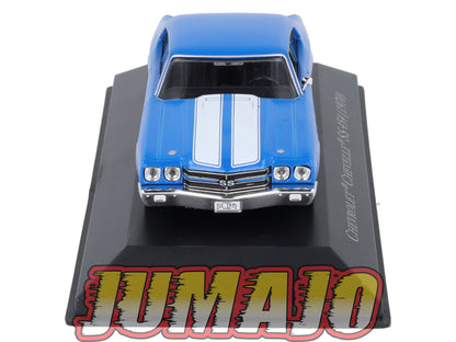 AC6 Voiture 1/43 IXO altaya Voitures américaines : CHEVROLET Chevelle SS 454 1970