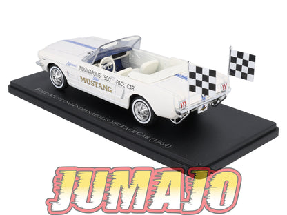 AC801 Voiture 1/24 IXO Voitures américaines : FORD Mustang Indianapolis cadeau