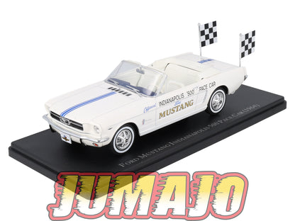 AC801 Voiture 1/24 IXO Voitures américaines : FORD Mustang Indianapolis cadeau