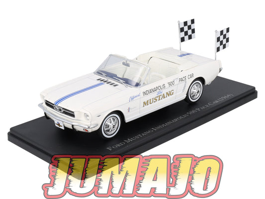 AC801 Voiture 1/24 IXO Voitures américaines : FORD Mustang Indianapolis cadeau
