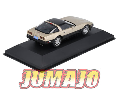 AC95 Voiture 1/43 IXO altaya américaines CHEVROLET Corvette C4 Malcolm Konner 1986