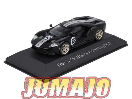 AC97 Voiture 1/43 IXO altaya Voitures américaines : FORD GT 66 Heritage edition 2017 #2