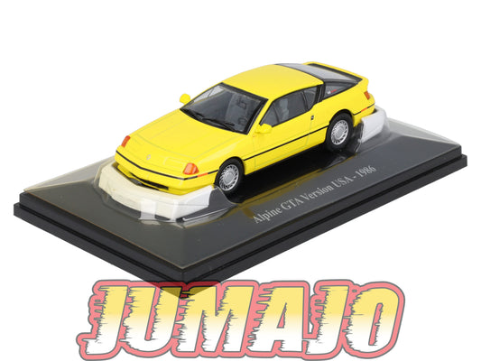 ALP10 Voiture 1/43 Eligor RENAULT Alpine GTA Version USA 1986