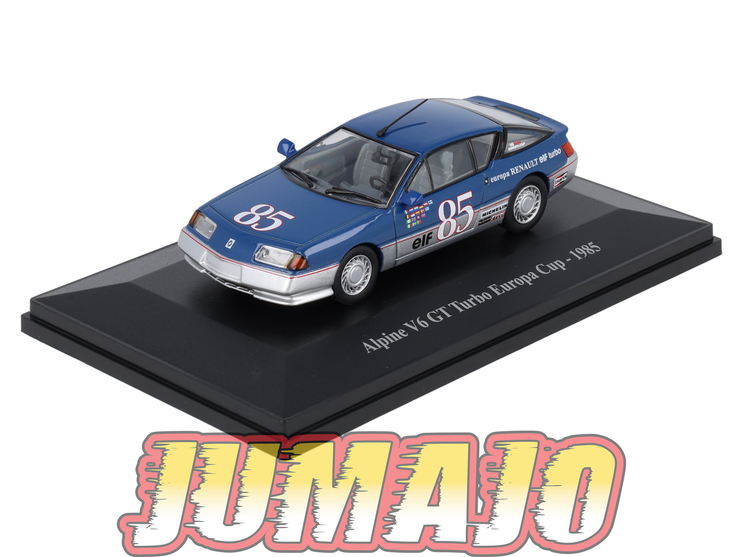 ALP11 Voiture 1/43 Eligor RENAULT Alpine V6 GT Turbo Europa Cup 1985 #85