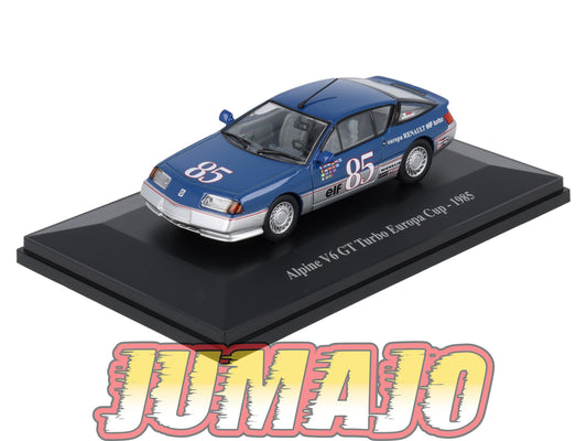 ALP11 Voiture 1/43 Eligor RENAULT Alpine V6 GT Turbo Europa Cup 1985 #85