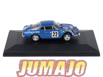 ALP13 Voiture 1/43 Eligor RENAULT Alpine A 110 Coupe des Alpes 1971 #22