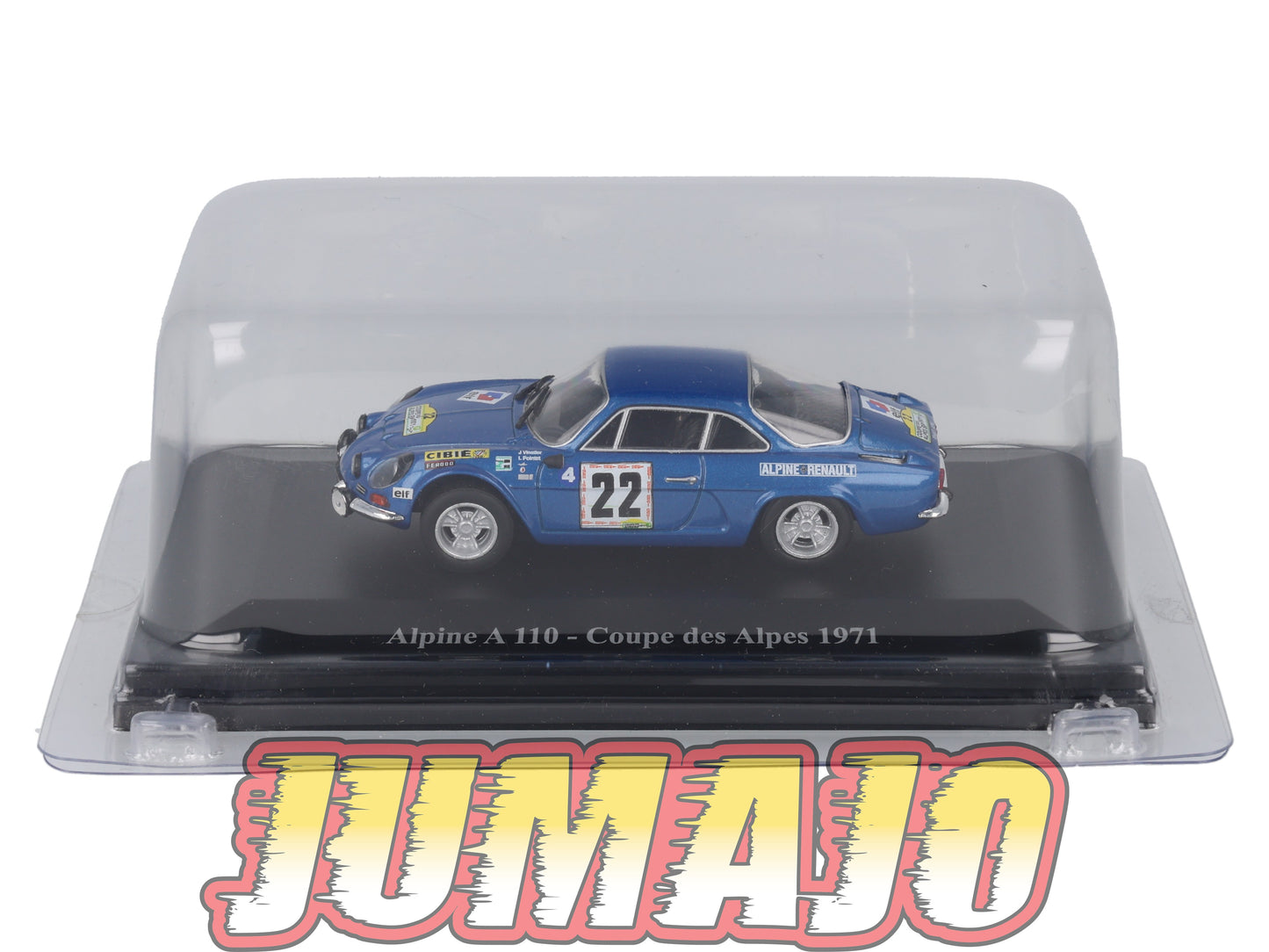 ALP13 Voiture 1/43 Eligor RENAULT Alpine A 110 Coupe des Alpes 1971 #22