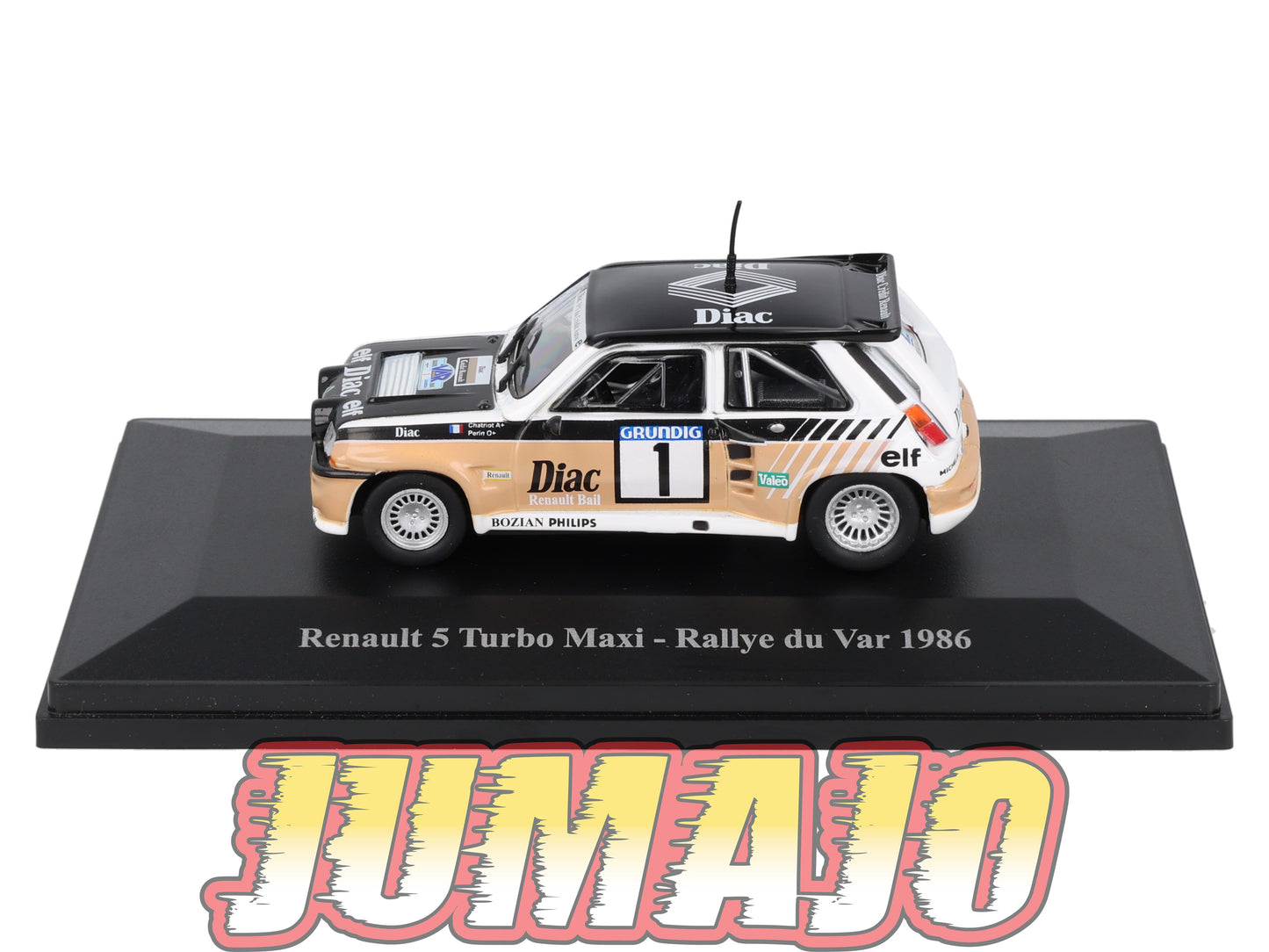 ALP14 Voiture 1/43 Eligor RENAULT 5 Turbo Maxi rallye du Var 1986 #1