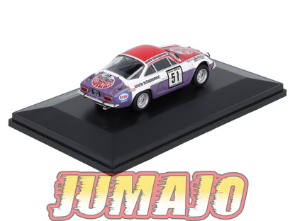 ALP15 Voiture 1/43 Eligor RENAULT Alpine 110 1600 S Version Echappement #51