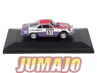 ALP15 Voiture 1/43 Eligor RENAULT Alpine 110 1600 S Version Echappement #51