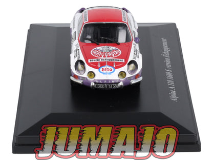 ALP15 Voiture 1/43 Eligor RENAULT Alpine 110 1600 S Version Echappement #51
