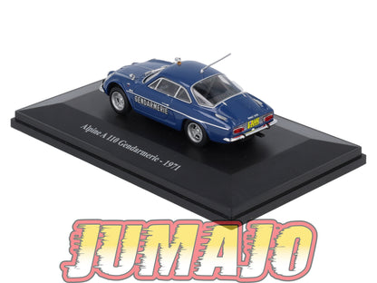 ALP17 Voiture 1/43 Eligor RENAULT Alpine A 110 Gendarmerie 1971