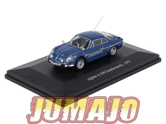 ALP17 Voiture 1/43 Eligor RENAULT Alpine A 110 Gendarmerie 1971