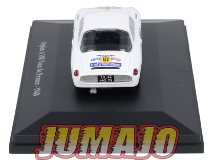 ALP21 Voiture 1/43 Eligor RENAULT Alpine A 108 Tour de France 1960 #122