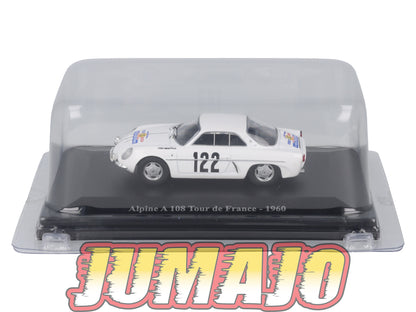 ALP21 Voiture 1/43 Eligor RENAULT Alpine A 108 Tour de France 1960 #122