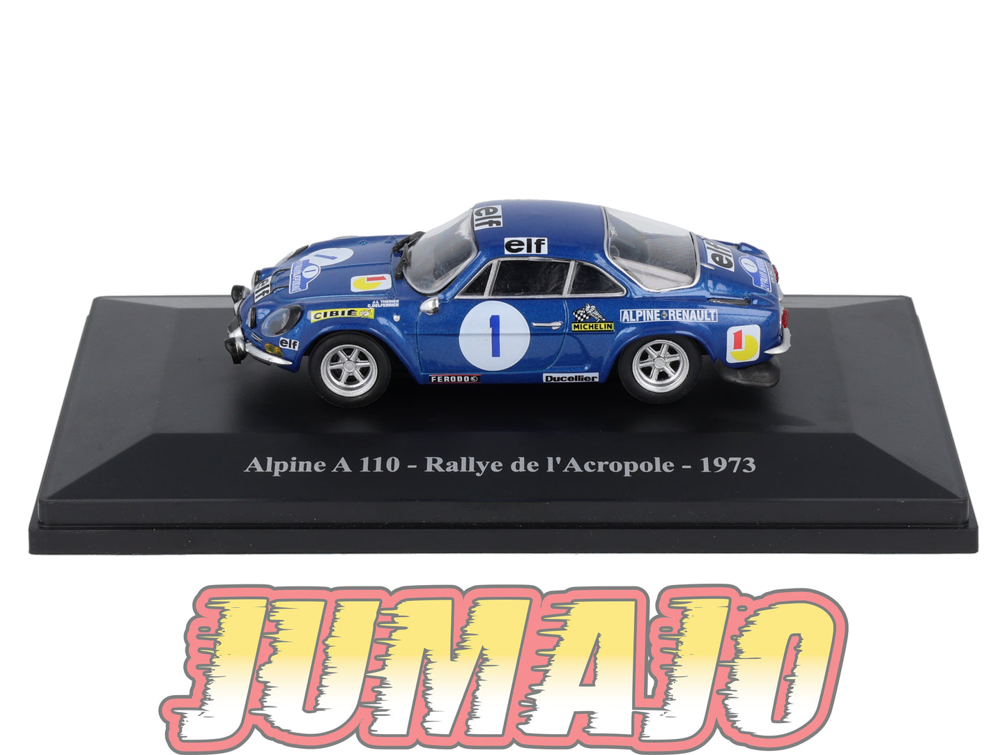 ALP22 Voiture 1/43 Eligor RENAULT Alpine A 110 Rallye De L'Acropole 1973
