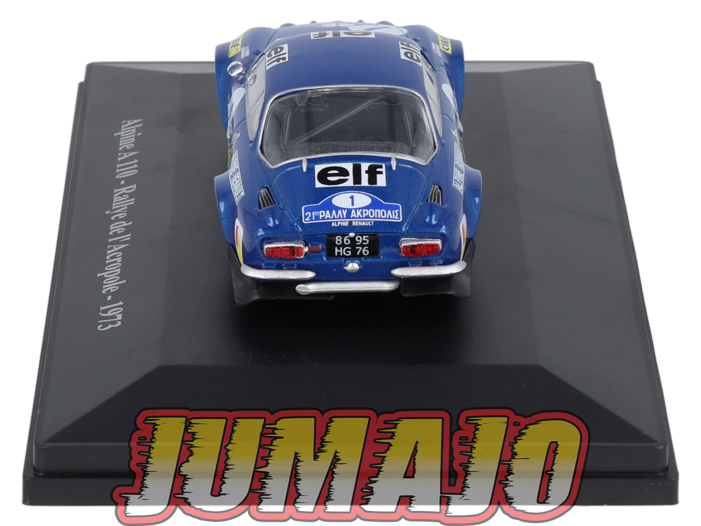 ALP22 Voiture 1/43 Eligor RENAULT Alpine A 110 Rallye De L'Acropole 1973