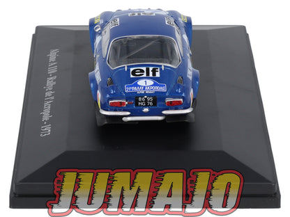 ALP22 Voiture 1/43 Eligor RENAULT Alpine A 110 Rallye De L'Acropole 1973
